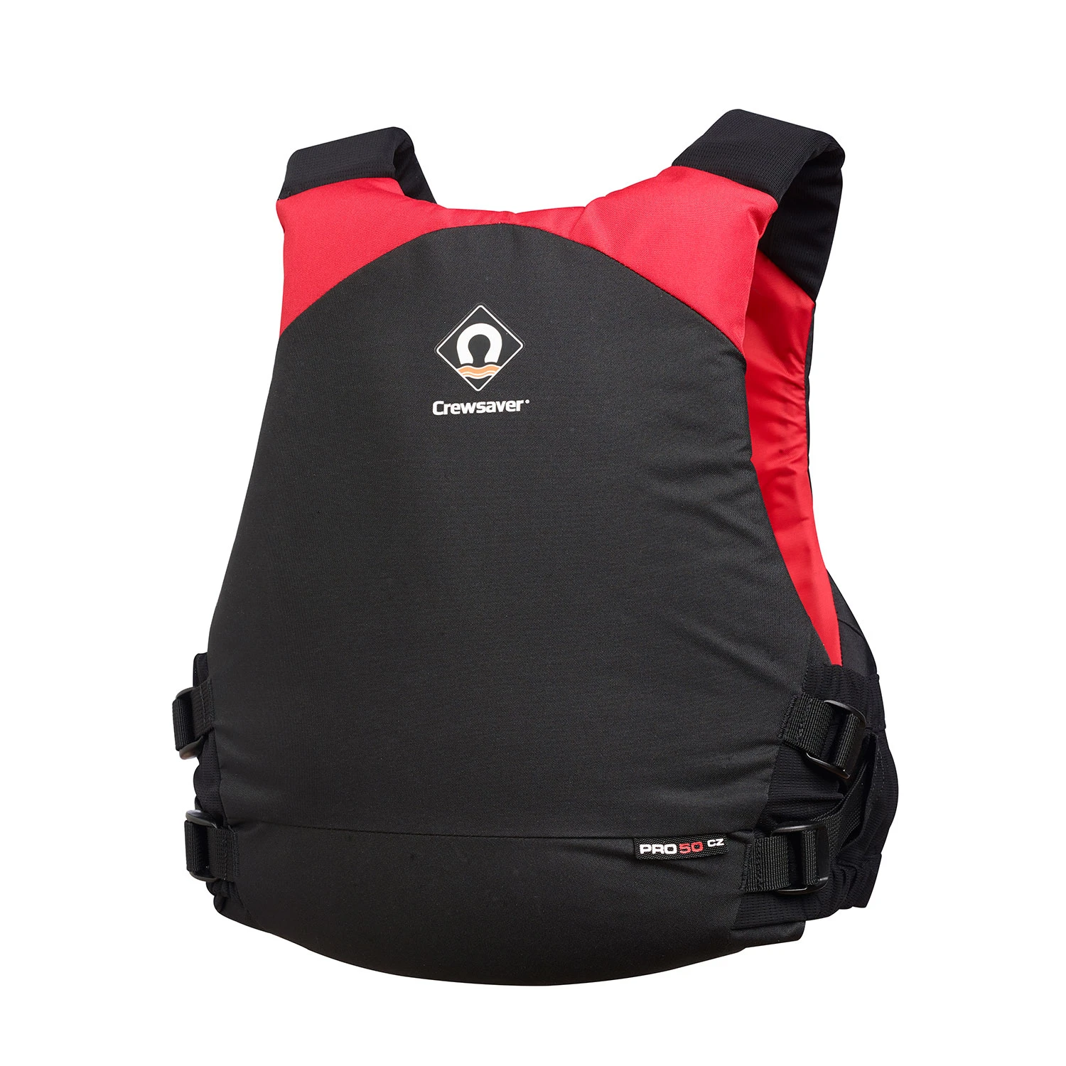Crewsaver Pro CZ Chest Zip Buoyancy Aid - Black/Red 4 Crewsaver Pro CZ Chest Zip Buoyancy Aid - Black/Red - Image 2