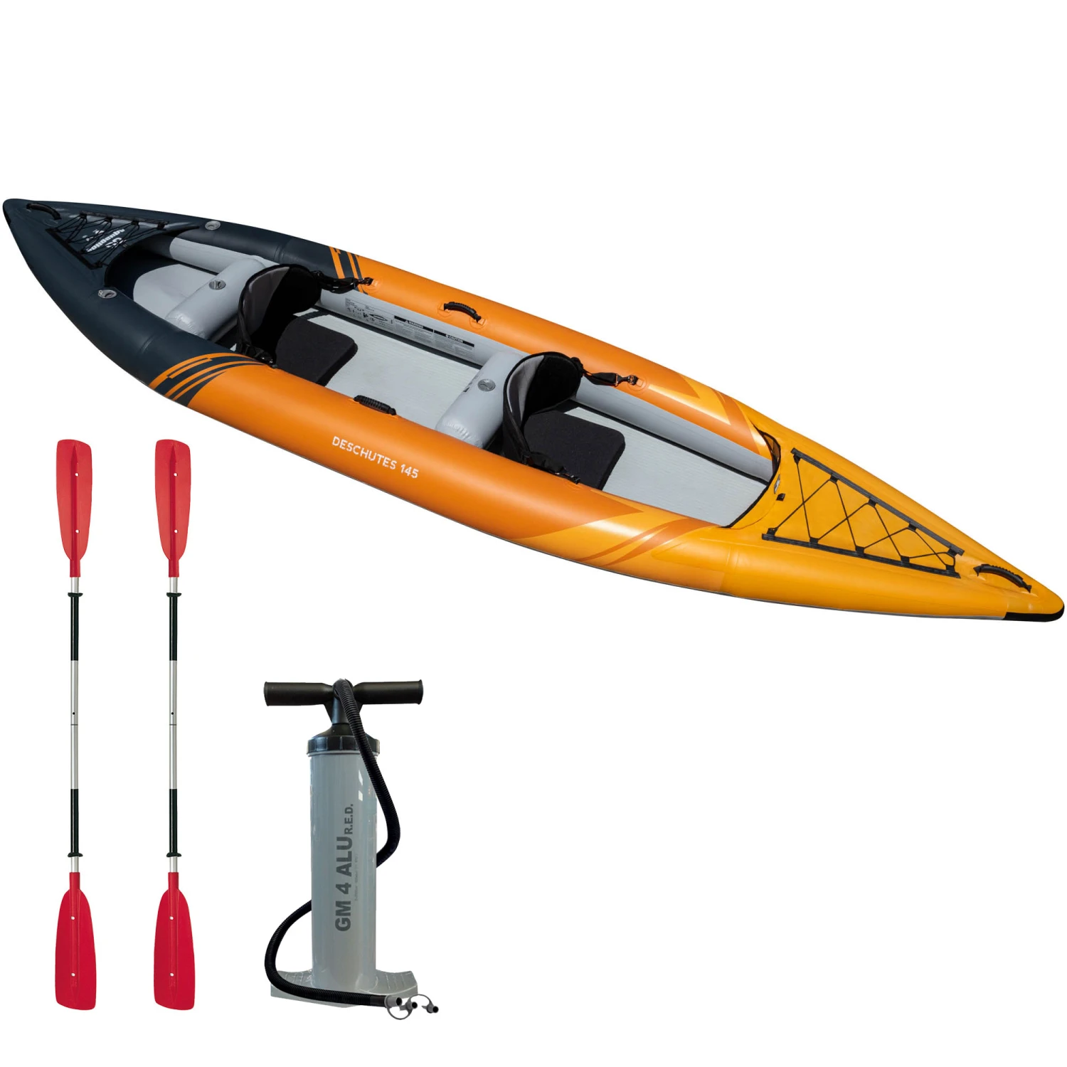 Aquaglide Deschutes 145 - Lightweight 2 Man Inflatable Kayak Package 3 Aquaglide Deschutes 145 - Lightweight 2 Man Inflatable Kayak Package