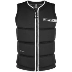 Mystic BRAND Wake Boarding Front-Zip Impact Vest - Black