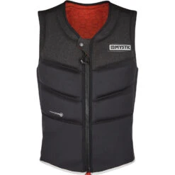 Mystic Foil Kite Surfing Front-Zip Impact Vest - Black