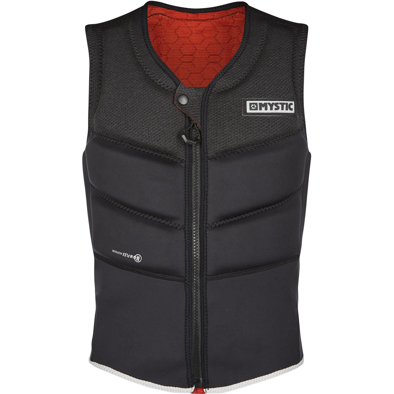 Mystic Foil Kite Surfing Front-Zip Impact Vest - Black 3 Mystic Foil Kite Surfing Front-Zip Impact Vest - Black