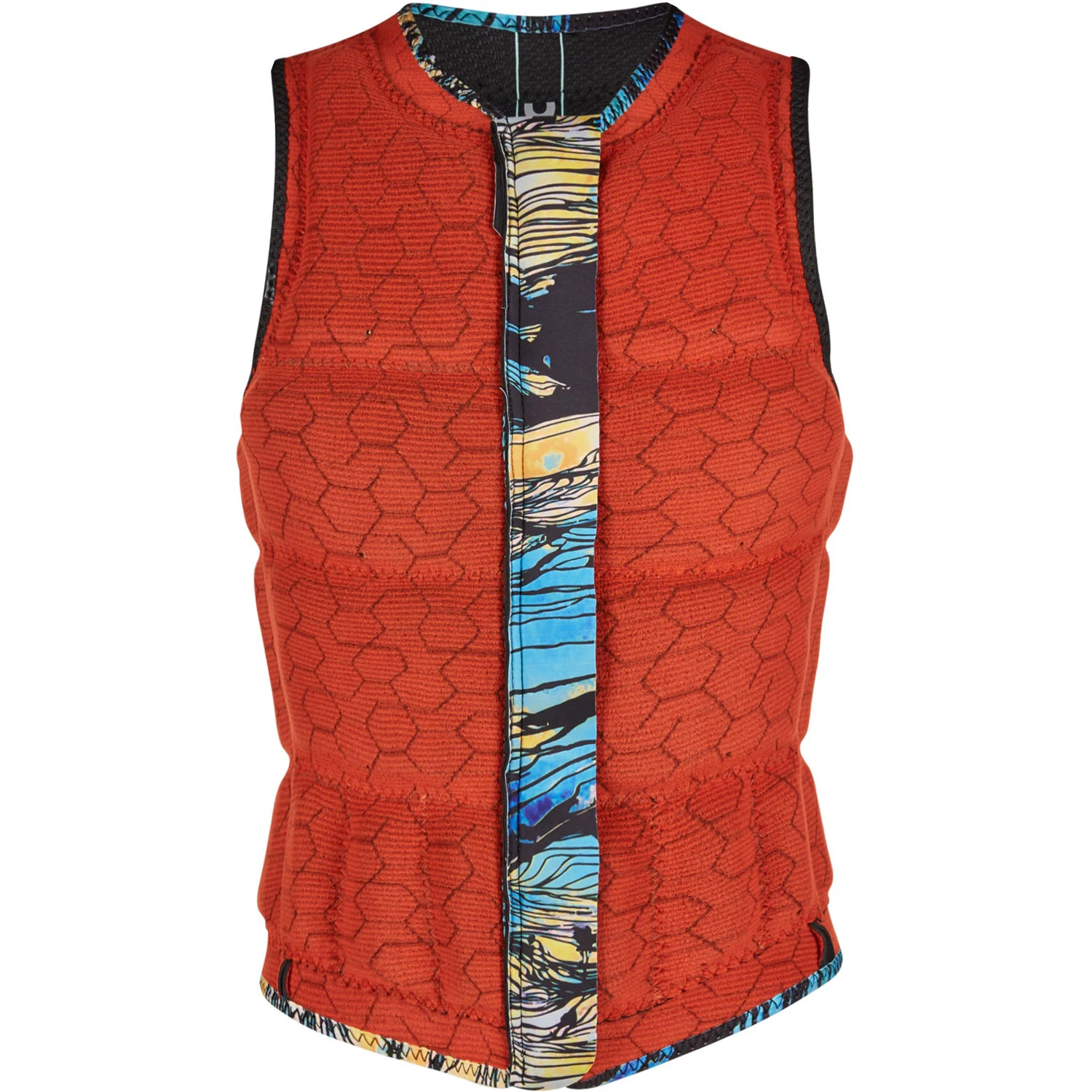 Mystic Womens GEM Wake Boarding Front-Zip Impact Vest - Black 5 Mystic Womens GEM Wake Boarding Front-Zip Impact Vest - Black - Image 3