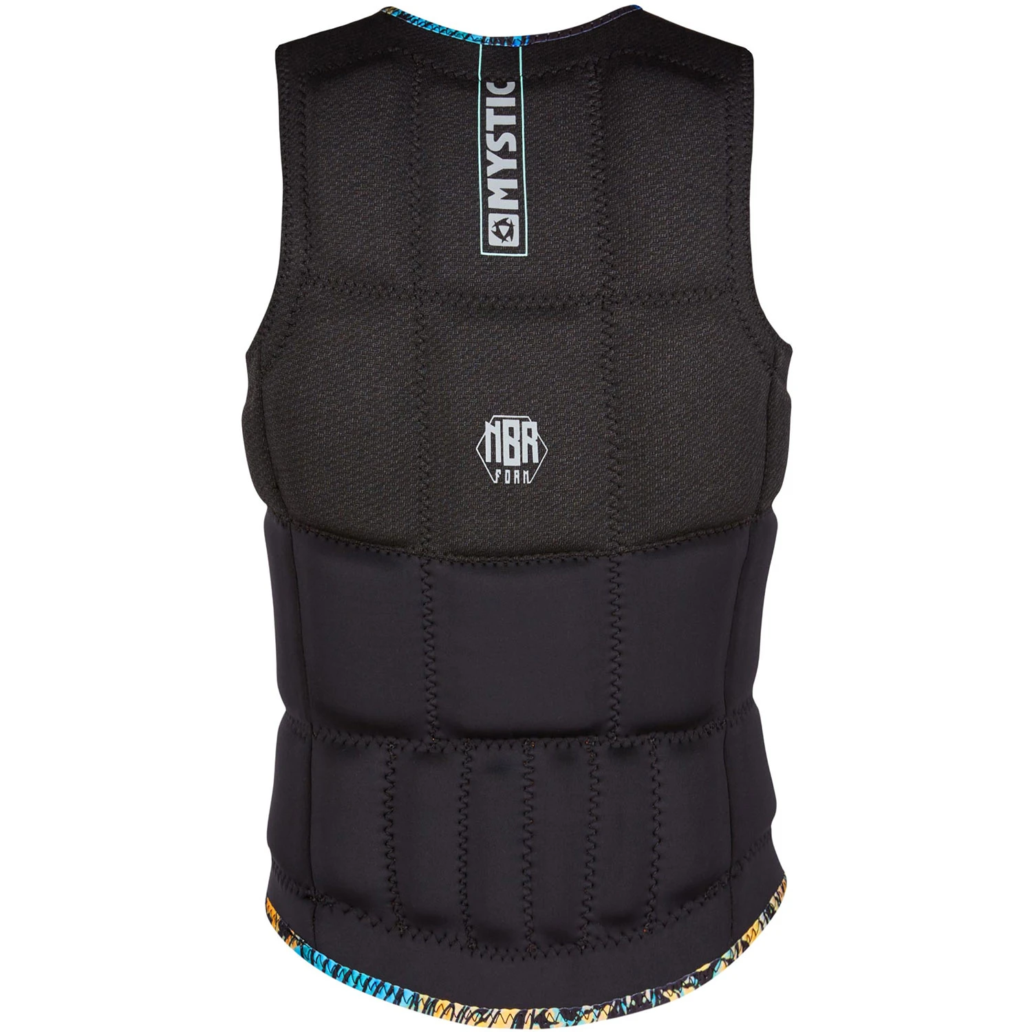 Mystic Womens GEM Wake Boarding Front-Zip Impact Vest - Black 4 Mystic Womens GEM Wake Boarding Front-Zip Impact Vest - Black - Image 2