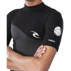 Rip Curl Omega 1.5mm Back-Zip Shorty Wetsuit - Black -Sports Gear Store 2020 Rip Curl Omega 1.5mm Shorty Wetsuit WSP8CM 0090 4