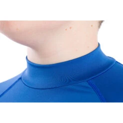 Typhoon Junior Flatlock Short Sleeve Rashguard - Aqua Blue -Sports Gear Store 2020 Typhoon Junior rash 2 07