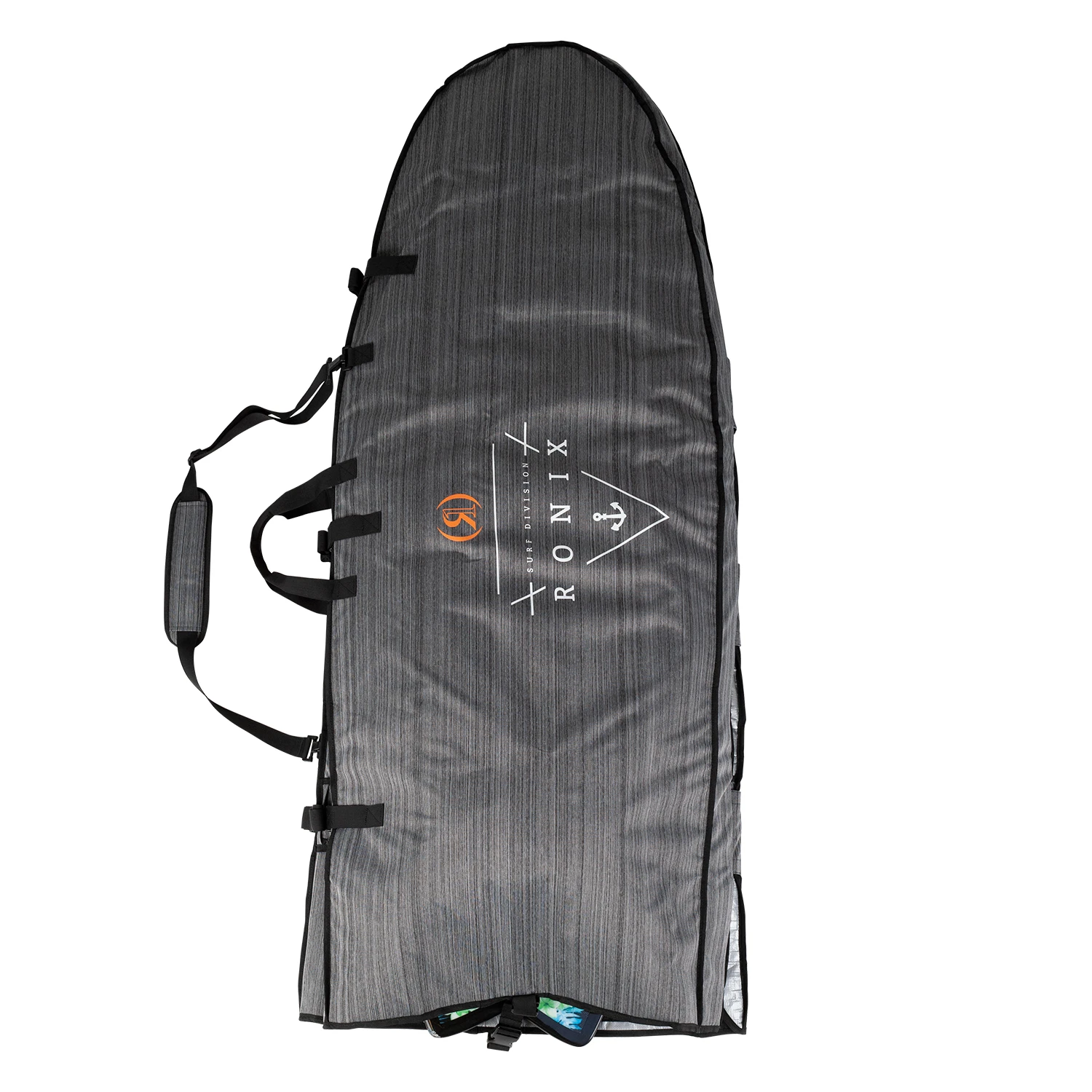 Ronix Bimini Top Padded 4 Piece Surf Board Rack - Heather/Orange