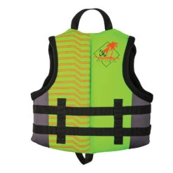 Ronix Boys Vision Wake PFD Vest - Lime/Black -Sports Gear Store 2020 ronix boys vision cga wake vest lime 2