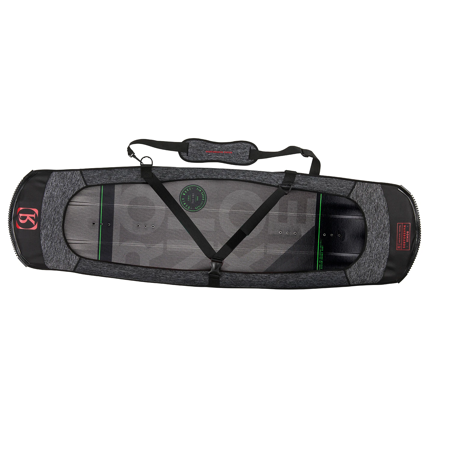 Ronix Bulwark Neo Sleeve Board Bag - Heather/Orange 3 Ronix Bulwark Neo Sleeve Board Bag - Heather/Orange