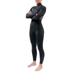 Dakine Womens Mission 4/3mm Chest-Zip Fullsuit Wetsuit - Black 9 Dakine Womens Mission 4/3mm Chest-Zip Fullsuit Wetsuit - Black -Sports Gear Store 2021 Dakine Womens Mission Chest Zip Fullsuit Wetsuit DK21W543MZ 2
