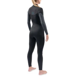 Dakine Womens Quantum 3/2mm Chest-Zip Wetsuit - Black -Sports Gear Store 2021 Dakine Womens Quantum Chest Zip Fullsuit Wetsuit 1