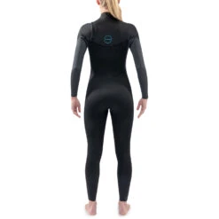 Dakine Womens Quantum 3/2mm Chest-Zip Wetsuit - Black -Sports Gear Store 2021 Dakine Womens Quantum Chest Zip Fullsuit Wetsuit 3