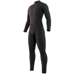 Mystic Brand 3/2mm Back-Zip Flatlock Wetsuit - Black -Sports Gear Store 2021 Mystic Brand 32 Backzip Wetsuit Black 210312 900 03