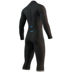 Mystic Brand 3/2mm Back-Zip Shortleg Flatlock Wetsuit - Black -Sports Gear Store 2021 Mystic Brand 32 Longarm Shortleg Wetsuit Black 210313 900 04