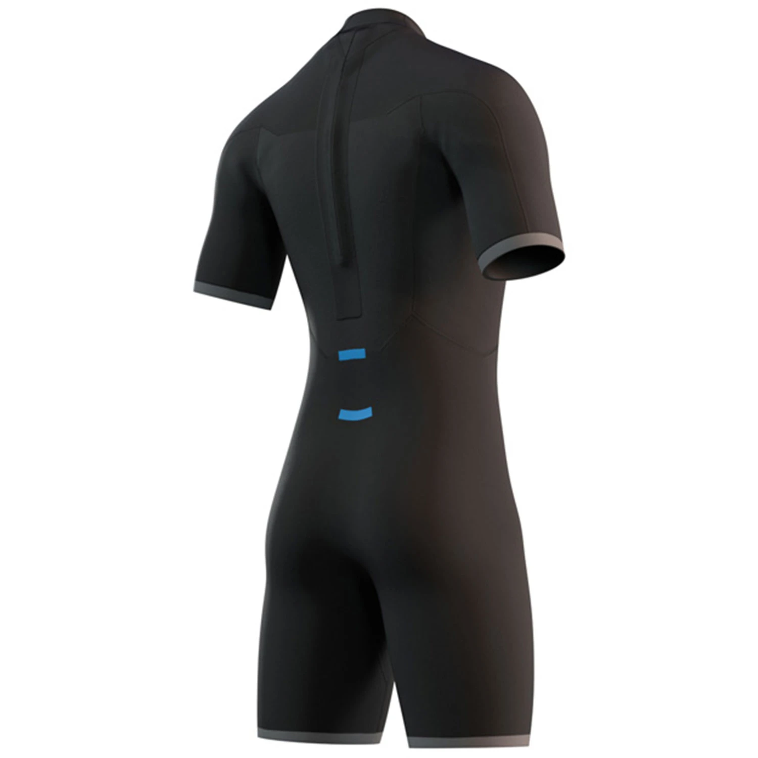 Mystic Brand 3/2mm Back-Zip Shorty Wetsuit - Black 6 Mystic Brand 3/2mm Back-Zip Shorty Wetsuit - Black - Image 4
