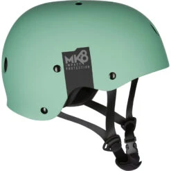 Mystic MK8 Kite & Wakeboarding Helmet - Sea Salt Green -Sports Gear Store 2021 Mystic MK8 Wakeboard Helmet Sea Salt Green 210127 626 02
