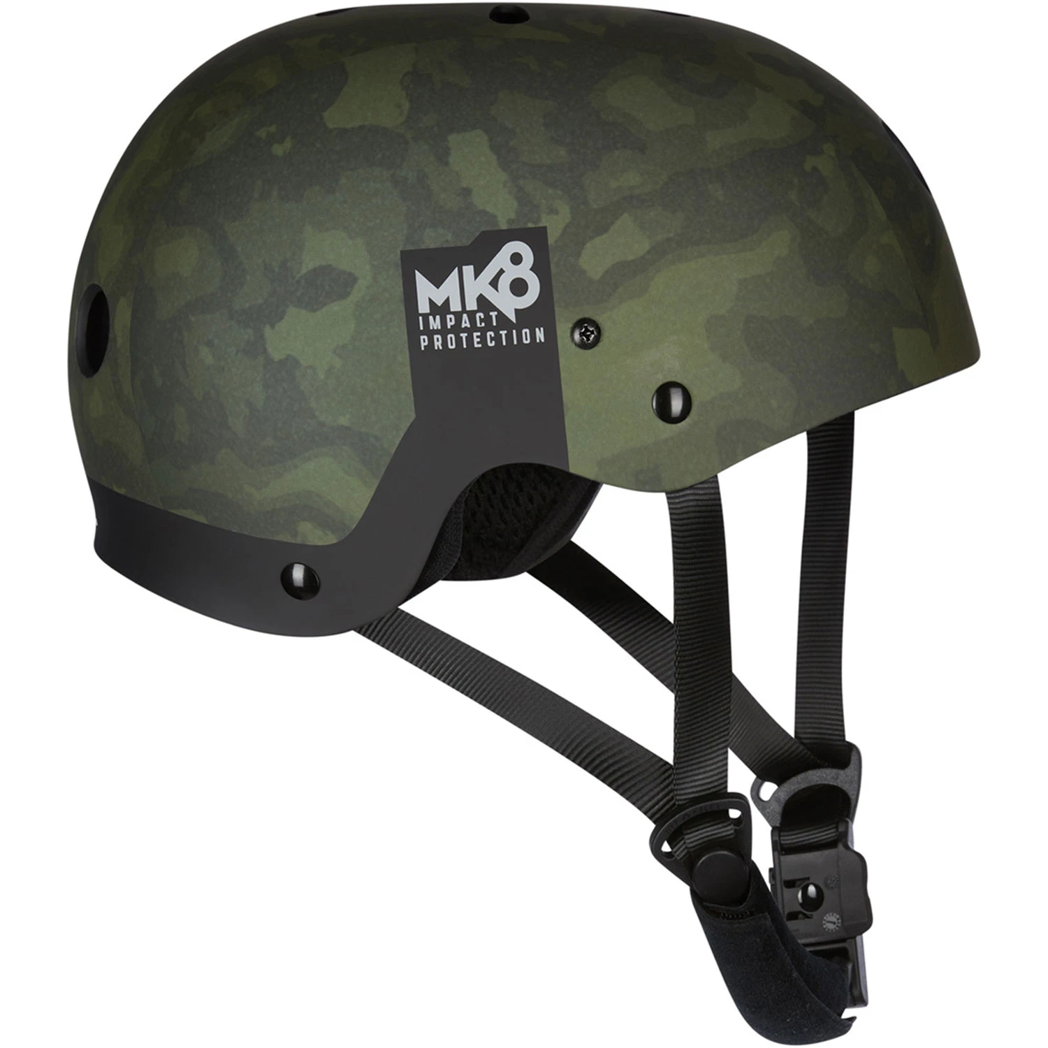 Mystic MK8X Kite & Wakeboarding Helmet - Camo 4 Mystic MK8X Kite & Wakeboarding Helmet - Camo - Image 2
