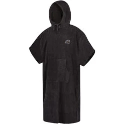 Mystic Poncho Velour / Changing Robe - Black
