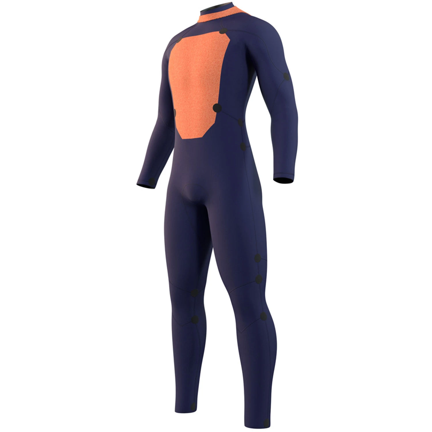 Mystic Star 3/2mm GBS Back-Zip Fullsuit Wetsuit - Night Blue 5 Mystic Star 3/2mm GBS Back-Zip Fullsuit Wetsuit - Night Blue - Image 3
