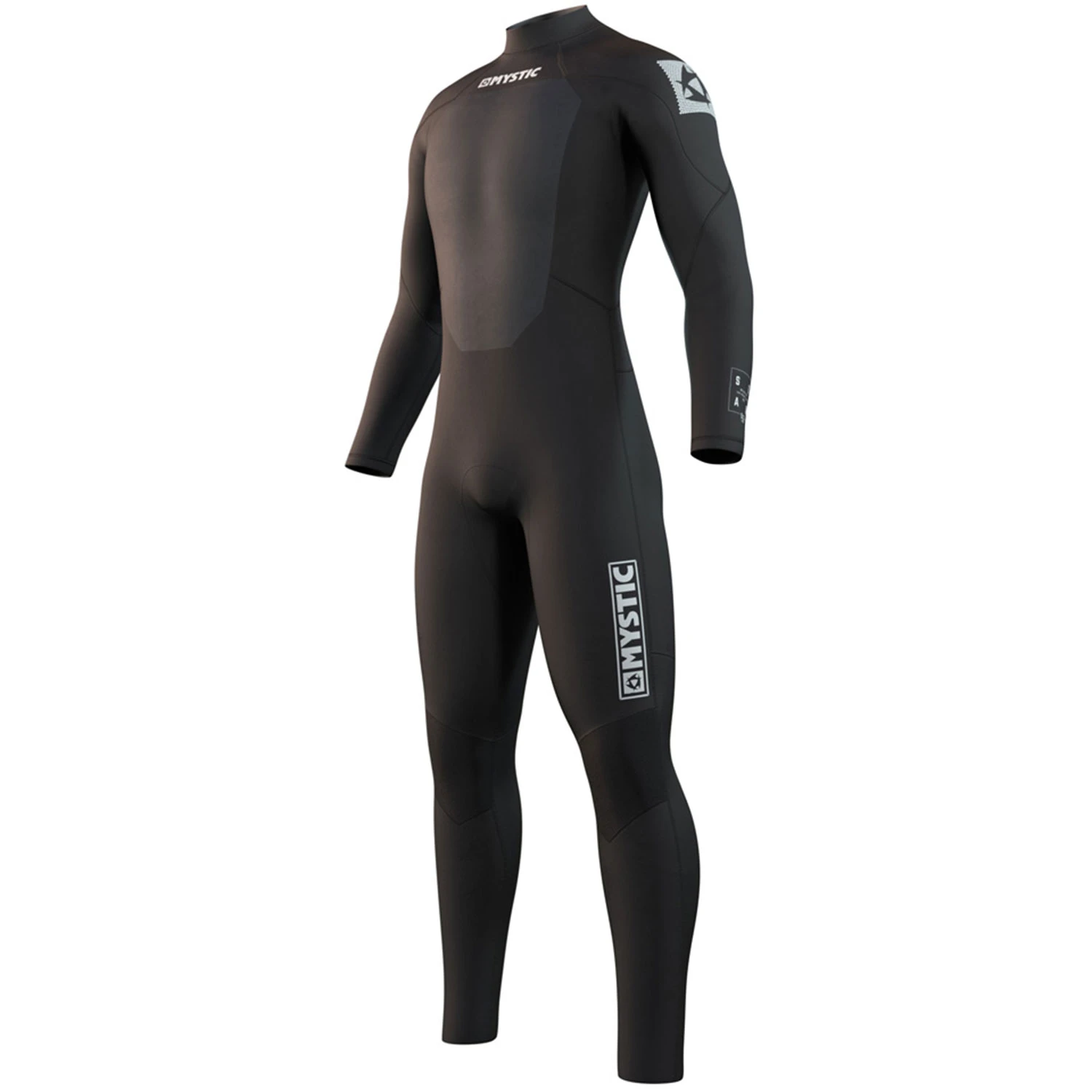 Mystic Star 5/3mm GBS Back-Zip Fullsuit Wetsuit - Black 3 Mystic Star 5/3mm GBS Back-Zip Fullsuit Wetsuit - Black