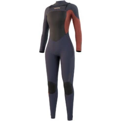 Mystic Womens Diva 3/2mm Front Zip Wetsuit - Night Blue