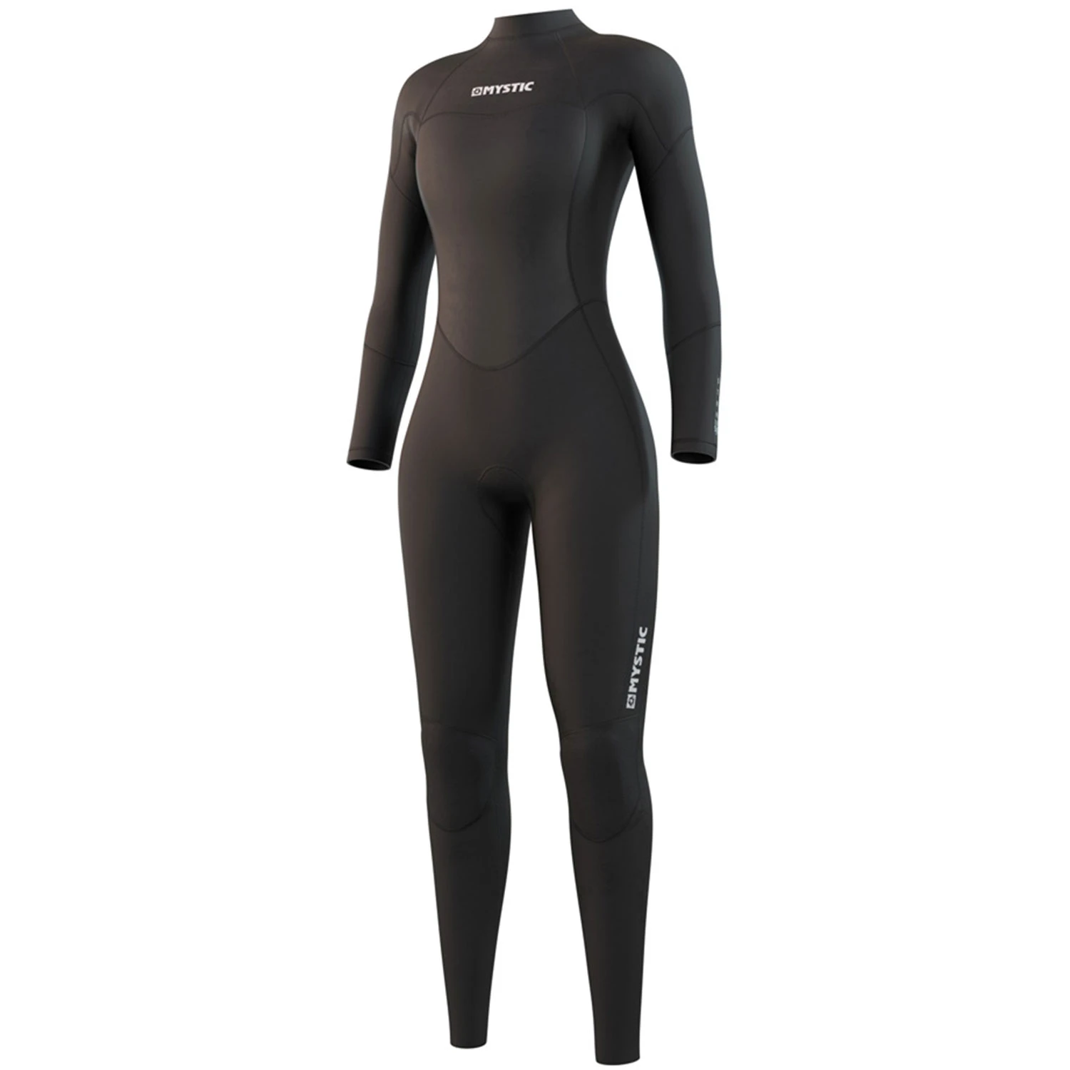 Mystic Womens Star 3/2mm Back-Zip Fullsuit Wetsuit - Black 3 Mystic Womens Star 3/2mm Back-Zip Fullsuit Wetsuit - Black