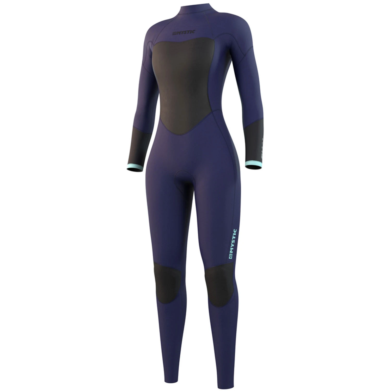 Mystic Womens Star 3/2mm Back-Zip Fullsuit Wetsuit - Night Blue 3 Mystic Womens Star 3/2mm Back-Zip Fullsuit Wetsuit - Night Blue