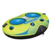 OBrien 2 Daloo 2 Person Towable Boat Tube - Blue/Yellow -Sports Gear Store 2021 Obrien 2 DALOO SIDE
