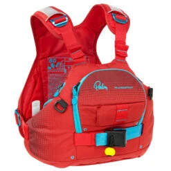 Palm Nevis White Water PFD Buoyancy Aid - Flame/Chilli