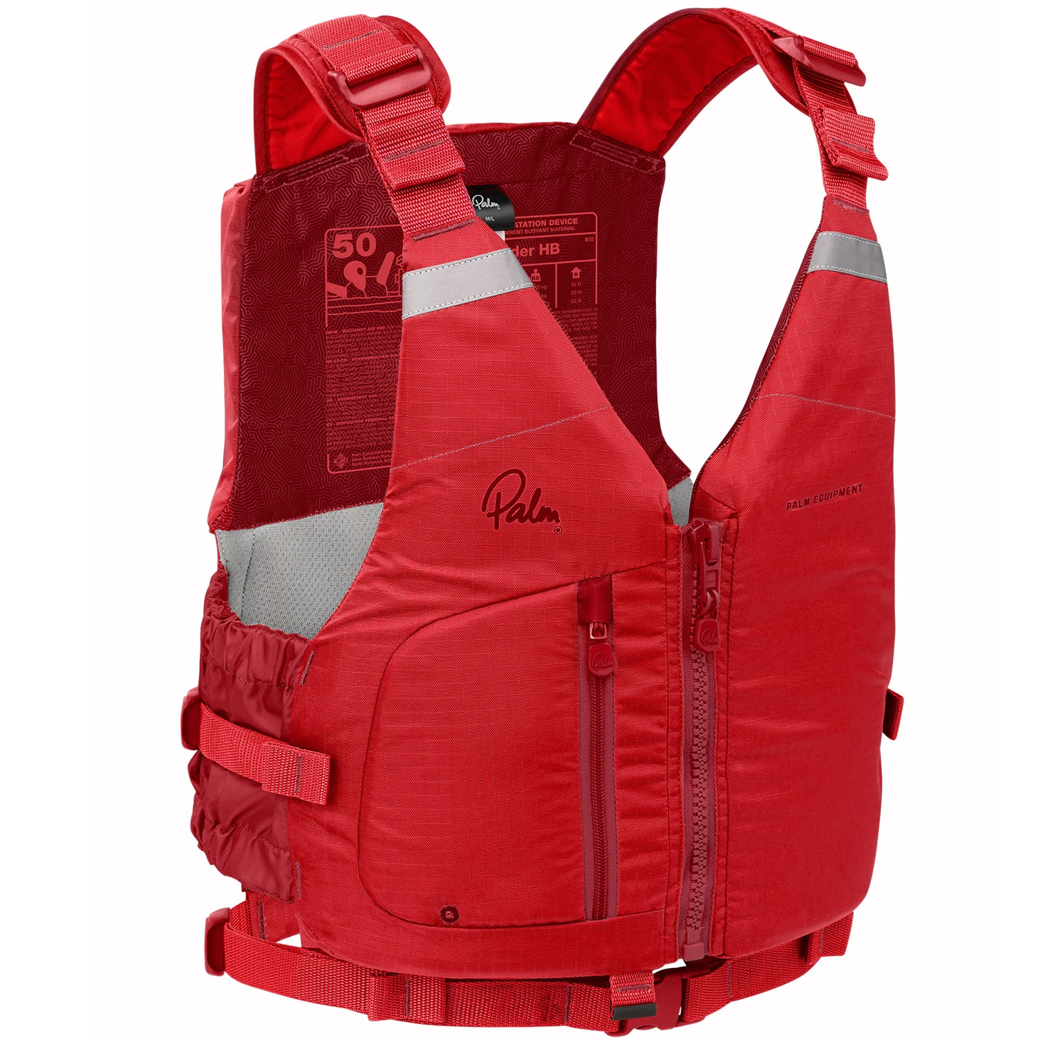 Palm Meander High Back PFD Buoyancy Aid - Flame 3 Palm Meander High Back PFD Buoyancy Aid - Flame