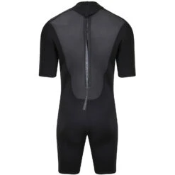 Typhoon Storm3 3/2mm Shorty Wetsuit - Black/Graphite -Sports Gear Store 2021 Typhoon Storm3 Shorty Wetsuit 250794 black graphite 2