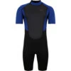 Typhoon Storm3 3/2mm Shorty Wetsuit - Black/Nite Blue -Sports Gear Store 2021 Typhoon Storm3 Shorty Wetsuit 250795 black niteblue 1