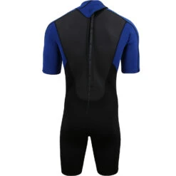 Typhoon Storm3 3/2mm Shorty Wetsuit - Black/Nite Blue -Sports Gear Store 2021 Typhoon Storm3 Shorty Wetsuit 250795 black niteblue 2
