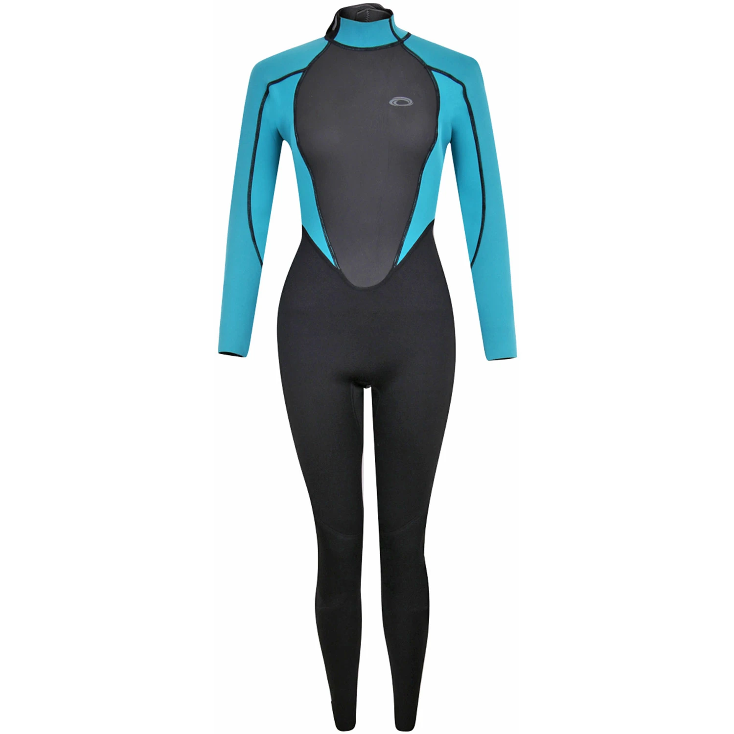 Typhoon Womens Storm3 3/2mm Backzip Wetsuit - Aqua 3 Typhoon Womens Storm3 3/2mm Backzip Wetsuit - Aqua