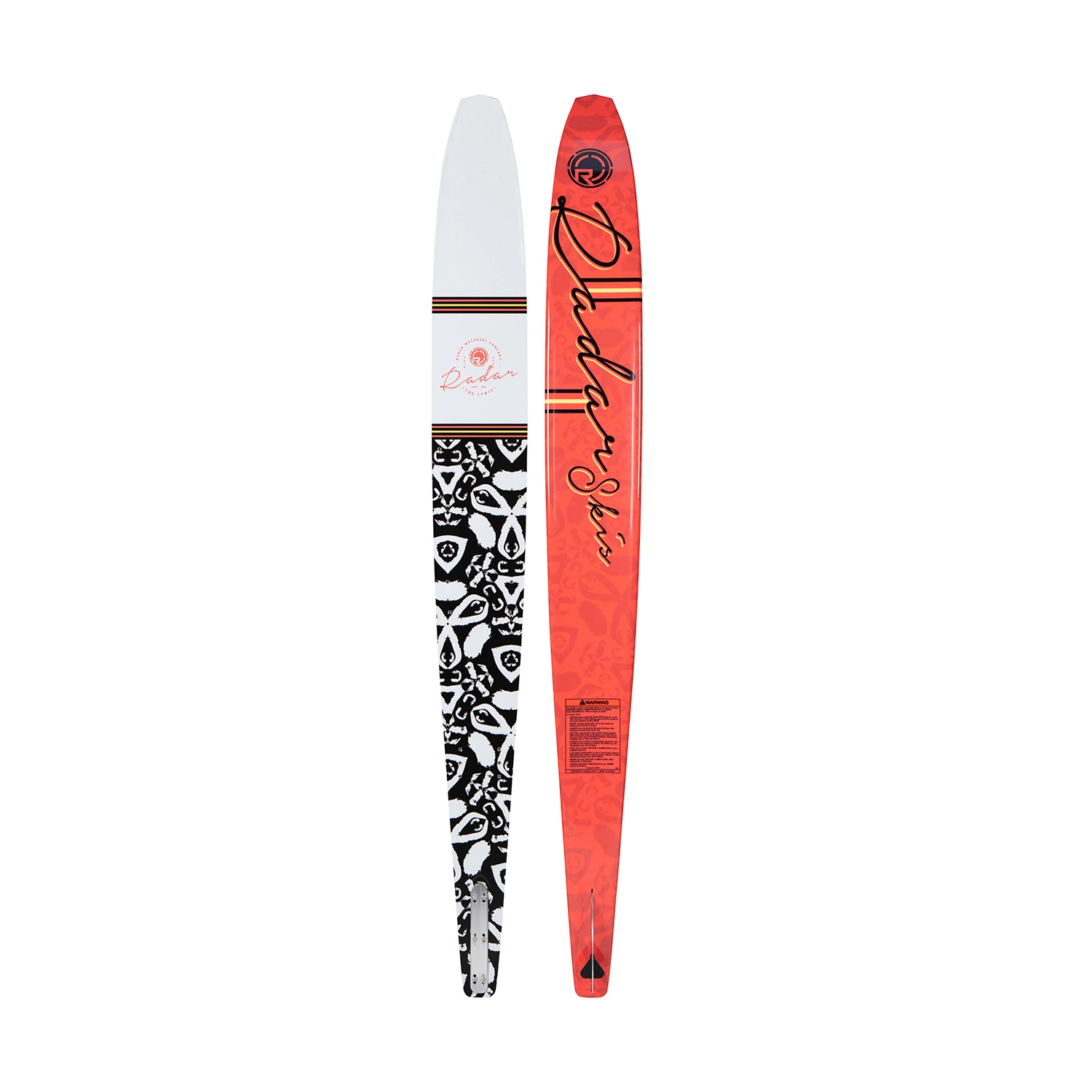 Radar Womens Lyric Waterski - White/Black/Coral 5 Radar Womens Lyric Waterski - White/Black/Coral - Image 3