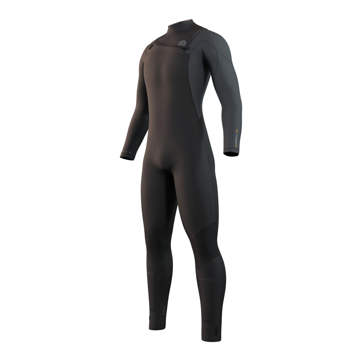 Mystic MARSHALL 4/3 GBS Front Zip Wetsuit - Black/Grey 3 Mystic MARSHALL 4/3 GBS Front Zip Wetsuit - Black/Grey