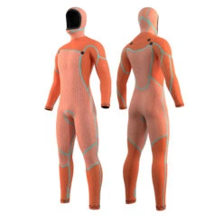 Mystic Voltt Hooded 6/4/3mm Front-Zip Fullsuit Wetsuit - Black -Sports Gear Store 2022 Mystic Voltt Hooded 643mm Chest zip Wetsuit Inside