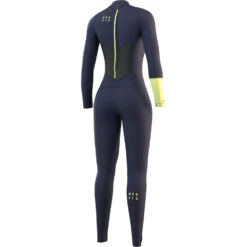 Mystic Womens Dazzled 5/3 Back Zip Wetsuit - Night Blue -Sports Gear Store 2022 Mystic Womens Dazzled Backzip Wetsuit Night Blue 35000.220096 449 02