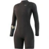 Mystic Womens Dazzled 3/2 Longarm Shorty Wetsuit - Black -Sports Gear Store 2022 Mystic Womens Dazzled Longarm Shorty Black 35000.220095 900 01
