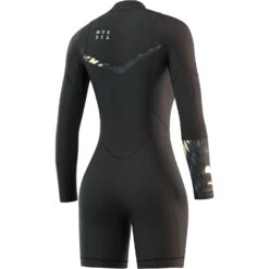 Mystic Womens Dazzled 3/2 Longarm Shorty Wetsuit - Black -Sports Gear Store 2022 Mystic Womens Dazzled Longarm Shorty Black 35000.220095 900 02