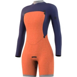 Mystic Womens Dazzled 3/2 Longarm Shorty Wetsuit - Black -Sports Gear Store 2022 Mystic Womens Dazzled Longarm Shorty Black 35000.220095 900 03