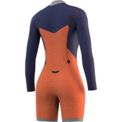 Mystic Womens Dazzled 3/2 Longarm Shorty Wetsuit - Black -Sports Gear Store 2022 Mystic Womens Dazzled Longarm Shorty Black 35000.220095 900 04