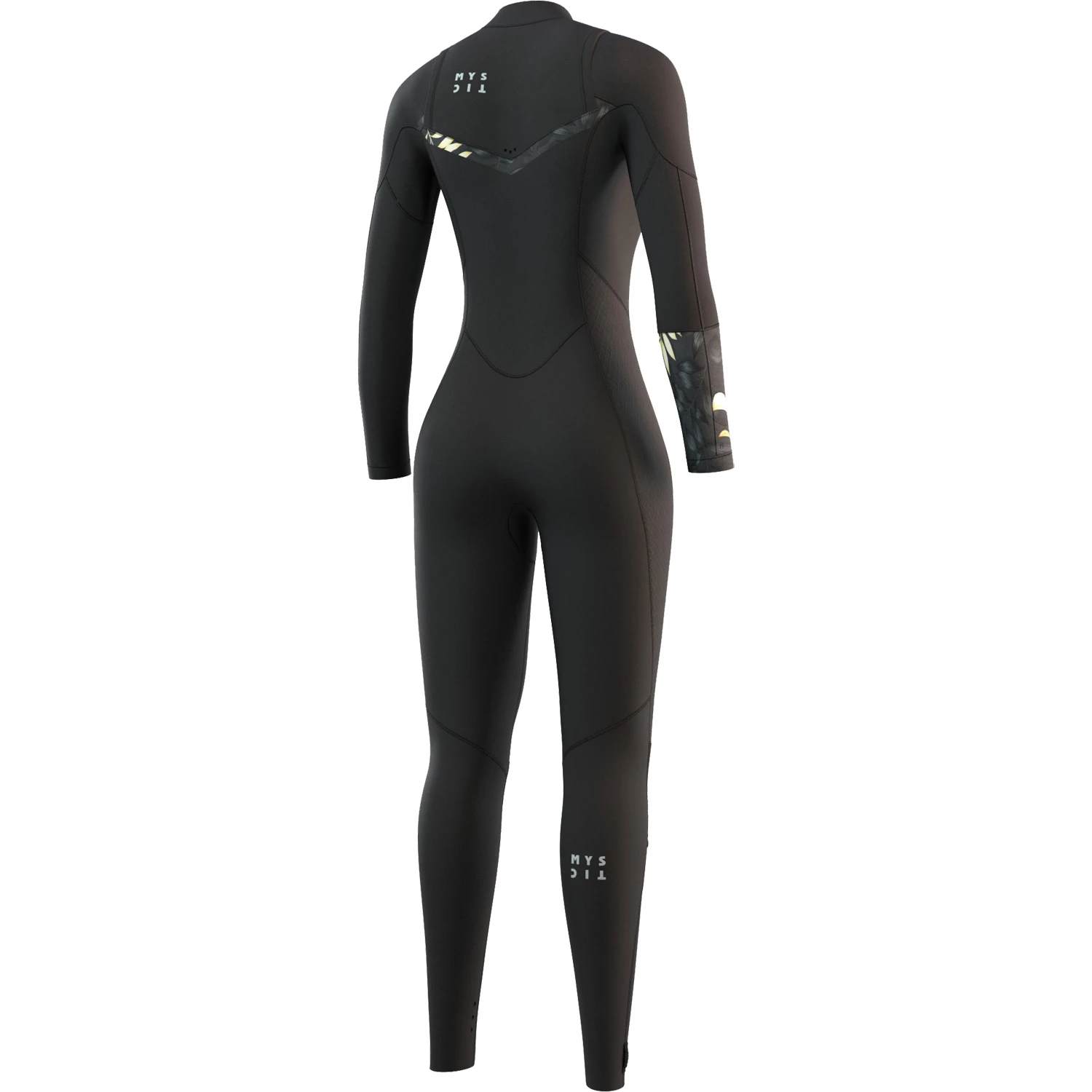 Mystic Womens Dazzled 5/3 Double Front Zip Wetsuit - Black 4 Mystic Womens Dazzled 5/3 Double Front Zip Wetsuit - Black - Image 2