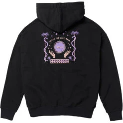 Mystic Womens Paradise Hoodie Sweat - Black -Sports Gear Store 2022 Mystic Womens Paradise Sweat Black 220317 900 02
