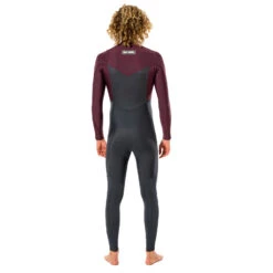 Rip Curl Dawn Patrol 5/3mm Chest Zip Wetsuit - Wine -Sports Gear Store 2022 Rip Curl Dawn Patrol Chest Zip 53 Wetsuit Wine 2