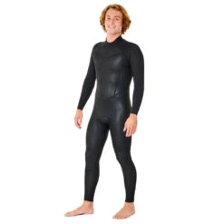 Rip Curl Freelite 3/2mm Back Zip Wetsuit - Black 7 Rip Curl Freelite 3/2mm Back Zip Wetsuit - Black -Sports Gear Store 2022 Rip Curl Freelite 32 Mens Wetsuit WF203M 0090 1