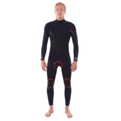 Rip Curl Omega 5/3mm Back Zip Wetsuit - Black -Sports Gear Store 2022 Rip Curl Omega 53mm Wetsuit Black WSM8MM 0090 3