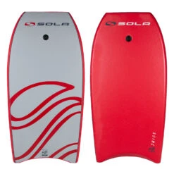 Sola 42" Juice EPS Core Bodyboard - Red/Grey