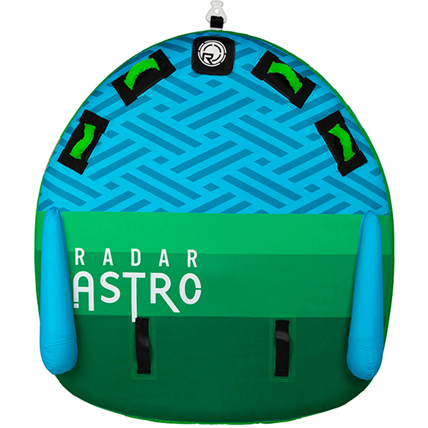 Radar Skis Astro Marshmallow Top 2 Person Tube - Blue/Green - Image 2