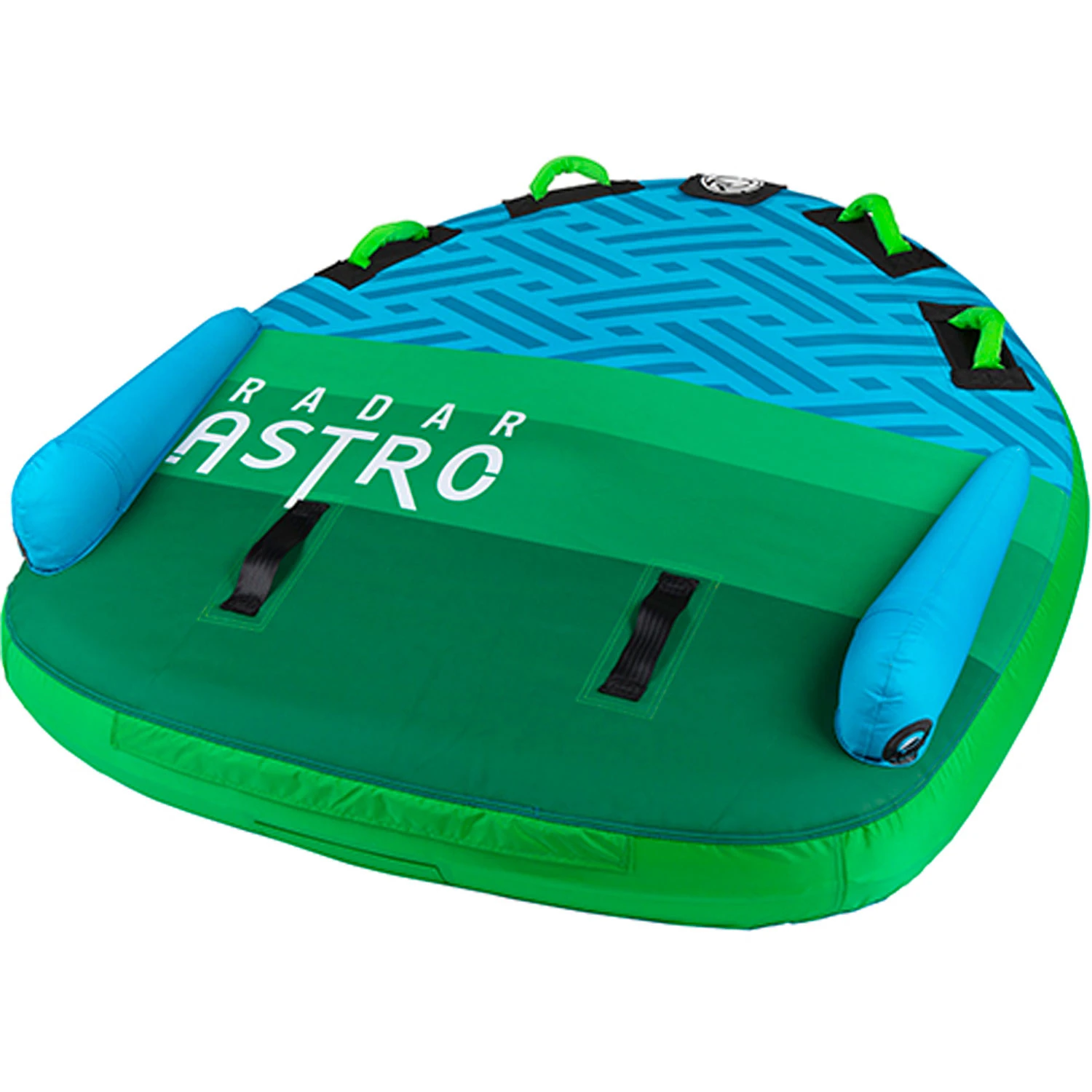 Radar Skis Astro Marshmallow Top 2 Person Tube - Blue/Green