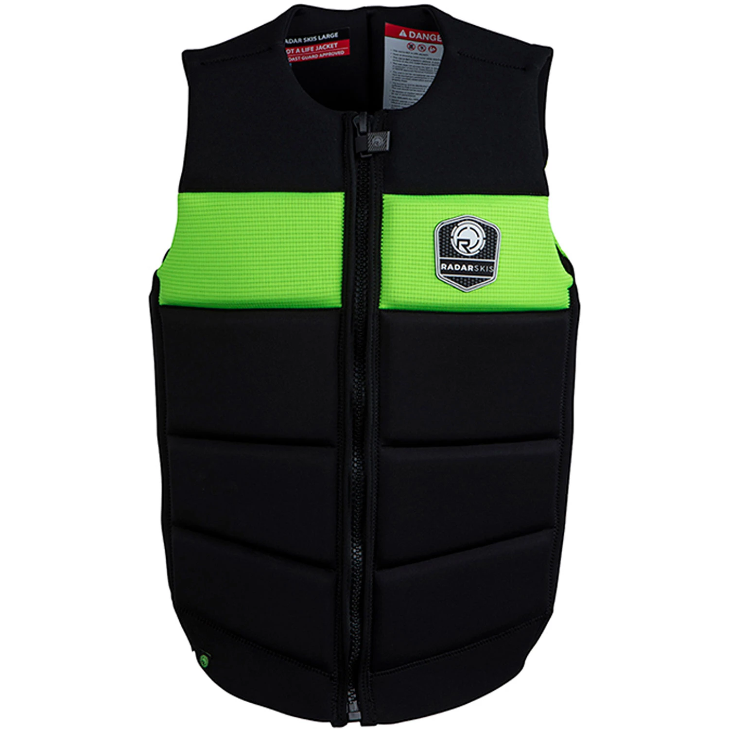 Radar Skis Tidal Limited CE Impact Vest - Volt Green/Black